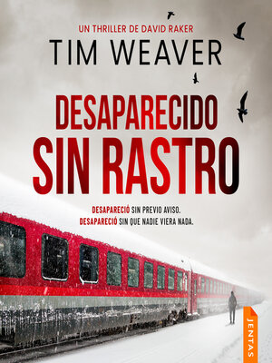 cover image of Desaparecido sin rastro